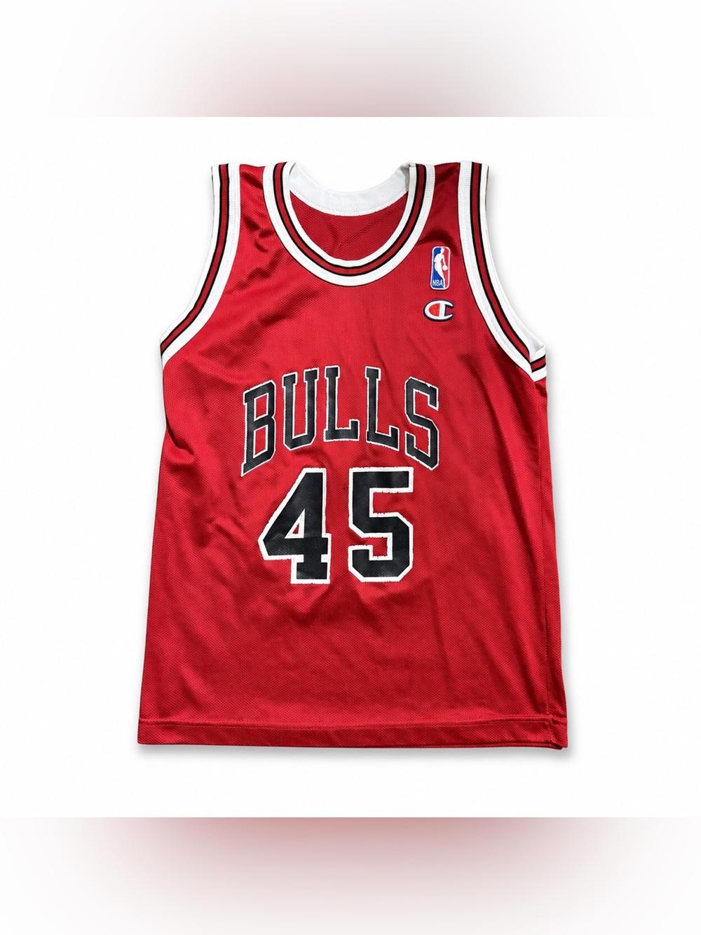 Chicago Bulls Michael Jordan #45 Champion Jersey – Boys Youth Small